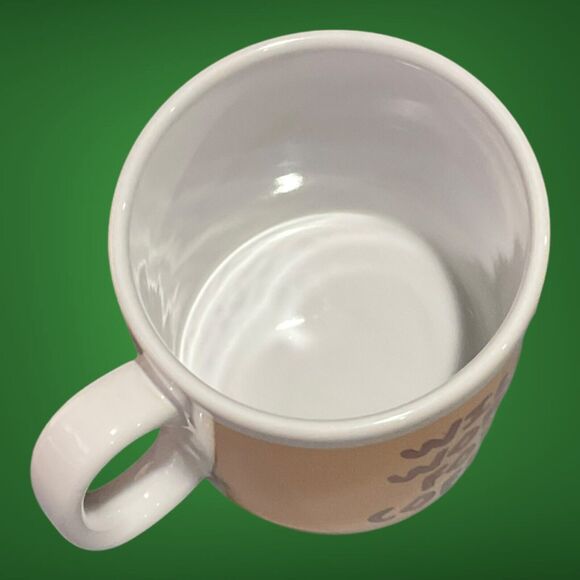 1996 JUMBO Looney Tunes Wile E Coyote Will Work For Coffee 30oz Mug Warner Bro - Picture 6 of 13